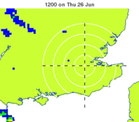 Well Hill rainfall radar